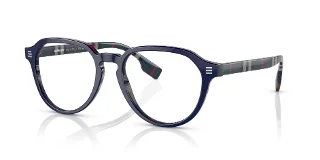 3956 Top Blue On Navy Check
