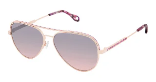 S207-F-2136 Rose Gold Purple Fuchsia