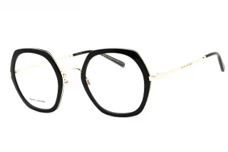 02M2 00 Black/Gold/Clear Demo Lens