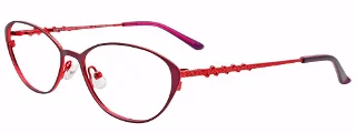 030 Matte Burgundy & Shiny Red