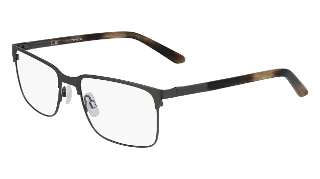 074 Matte Gunmetal/Amber Wood