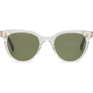 VINTAGE CRYSTAL/BOTTLE GREEN