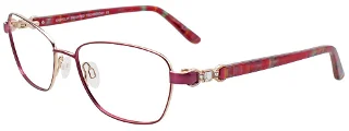 030 Shiny Dark Pink & Gold