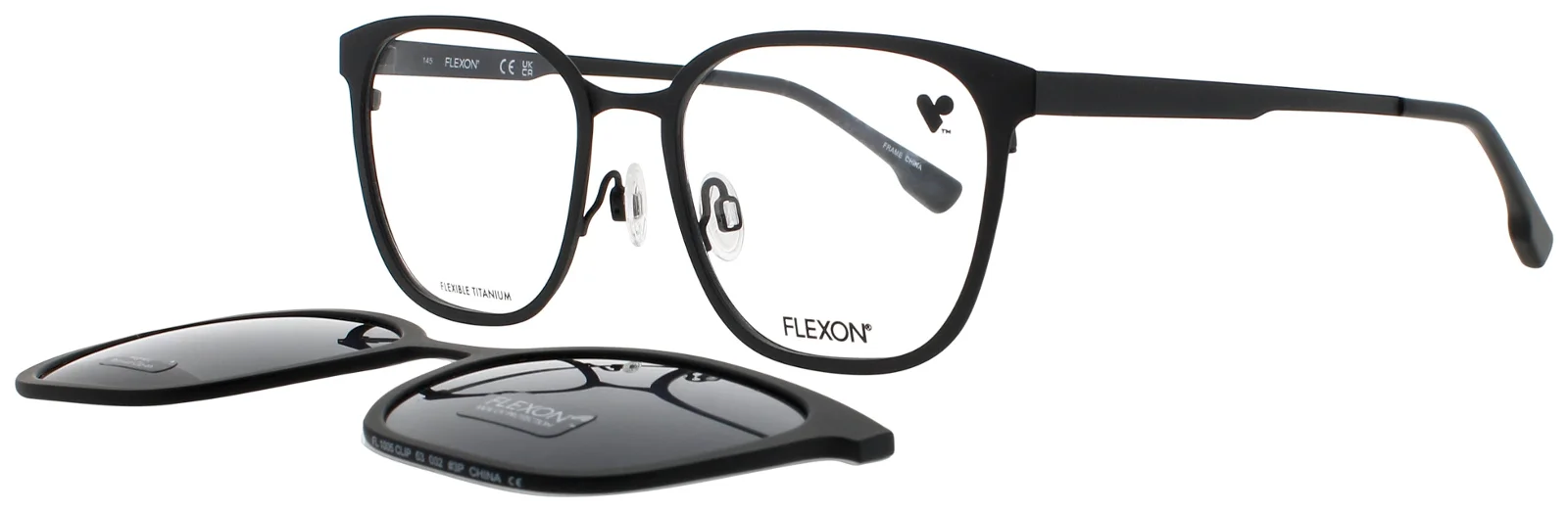 Flexon Eyeglasses FLX1005MAG-SET