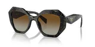 19D6E1 Black/Yellow Marble