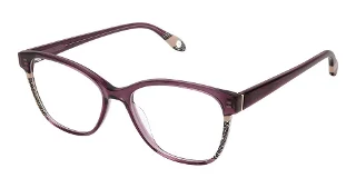 S407-F-3755 Eggplant Check Taupe