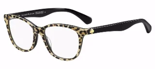 0INA Leopard Print Black