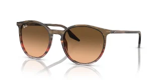 13953B Striped Brown & Red