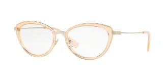 1406 Pale Gold/Orange Transparent