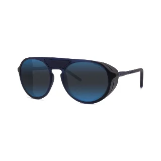 91X Matte Blue With Blue Polarlynx Lenses