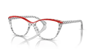 005 New Damier Black White/Rouge