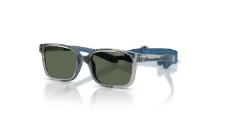 228371 Transparent Grey/Blue Rubber