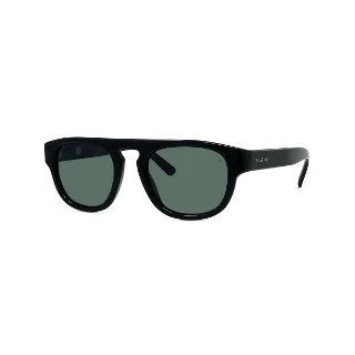01D Shiny Black With Grey Polar Lenses