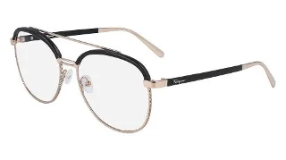 786 Rose Gold/Black Leather