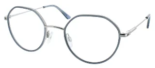 Blue Transparent/Silver