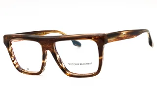 228 LIGHT BROWN HORN/Clear Demo Lens
