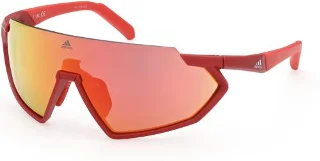 67U Red Mirror + Clear Lenses