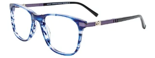 050 Blue Marbled & Matte Blue