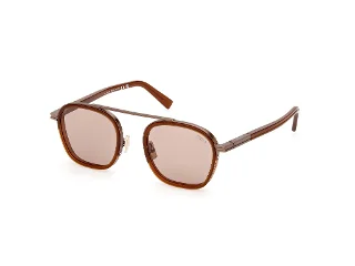 48J Shiny Transparent Brown/Roveix Lenses