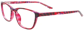 030 Red Marbled