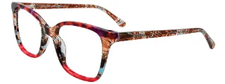 030 Red & Multicolor