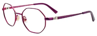 080 Satin Dark Purple & Shiny Fuchsia