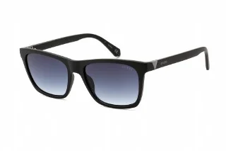 02W Matte Black/Gradient Blue