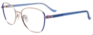 050 Rose Gold & Blue