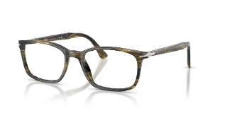 1237 Striped Black & Olive Green