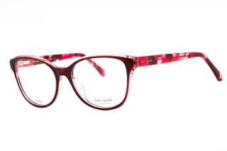 0C9A 00 Transparent Red On Pink/Clear Demo Lens