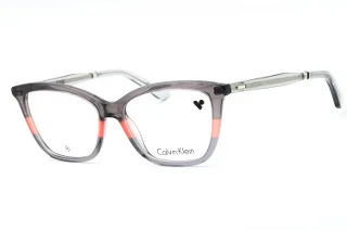 029 Striped Grey/Coral/Grey