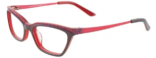030 Dark Red & Mauve & Orange