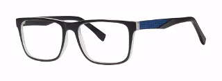 black/navy matte