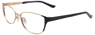 090 Satin Gold & Black
