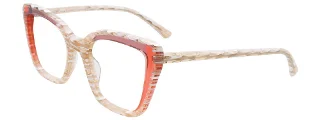 010 Beige with White pattern & Peach