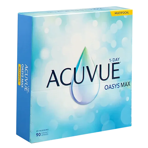 Acuvue Oasys 1 Day Max Moist Multifocal (90 Pack)