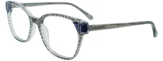 090 Black & Crystal