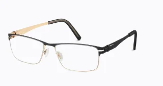 60/50 14Kt Gold Plated/Black