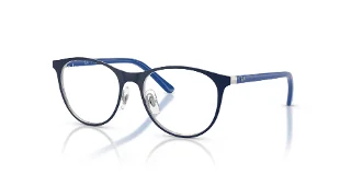 4094 Matte Blue On Silver