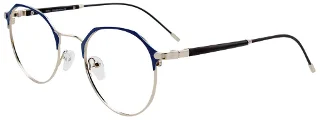 050 Blue & Silver