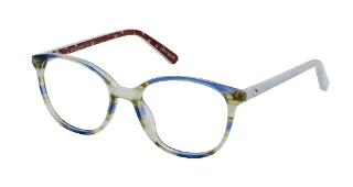2 Blue Yellow Wood