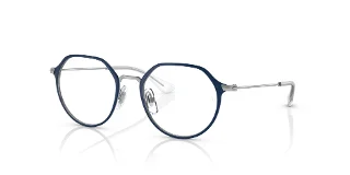 4085 Blue On Silver