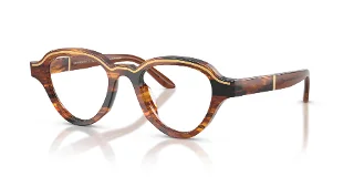 63391W Striped Dark Brown