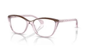 004 Transparent Pink/Brown