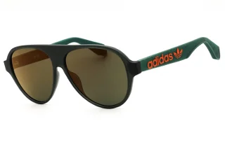 50Q Dark Brown/Other / Green Mirror