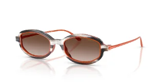 642613 Shiny Striped Beige/Orange