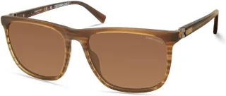 46H Matte Light Brown/Brown Polarized. 180Ã‚Â° Hinges Bio