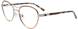 010 Satin Copper & Shiny Grey