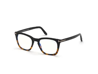 005 Shiny Black Vintage Havana, Shiny Rose Gold "T" Logo