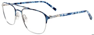 050 Demi  Blue & Shiny Silver